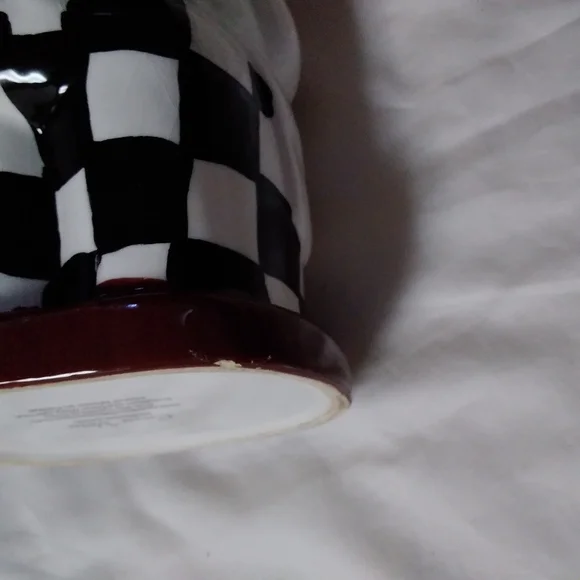 Chef UTENSIL HOLDER with Red Scarf - Picture 7 of 9